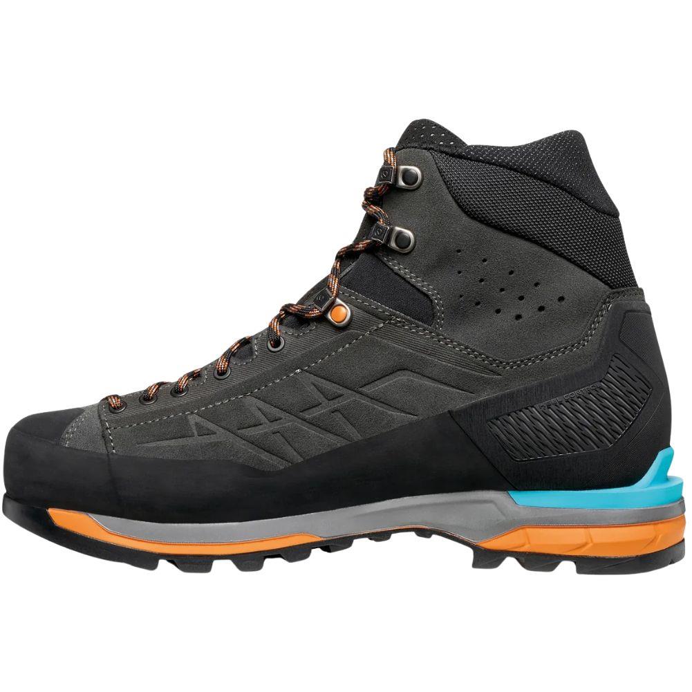 Scarpa Men's Zodiac Tech GTX Mountaineering Boot (Anthracite/Tonic Orange) left