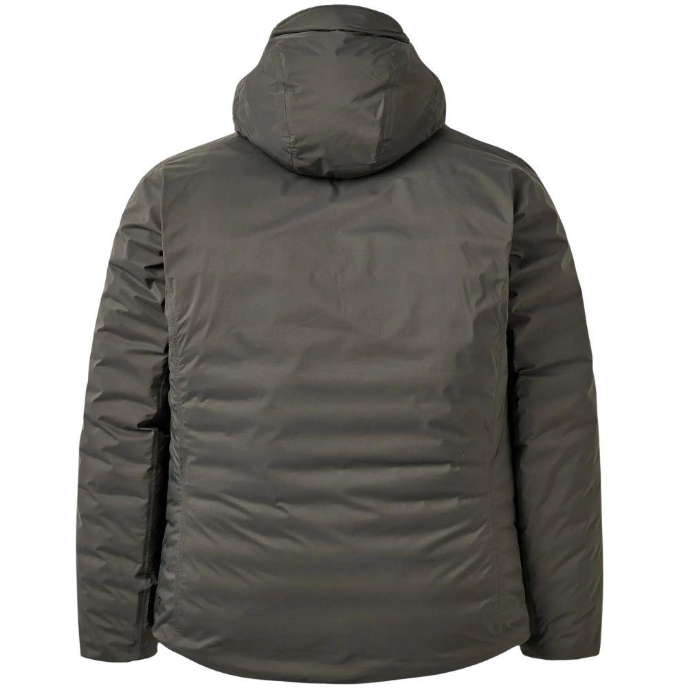 Rab Men's Microlight Shield Waterproof Down Jacket (Dark Army) back