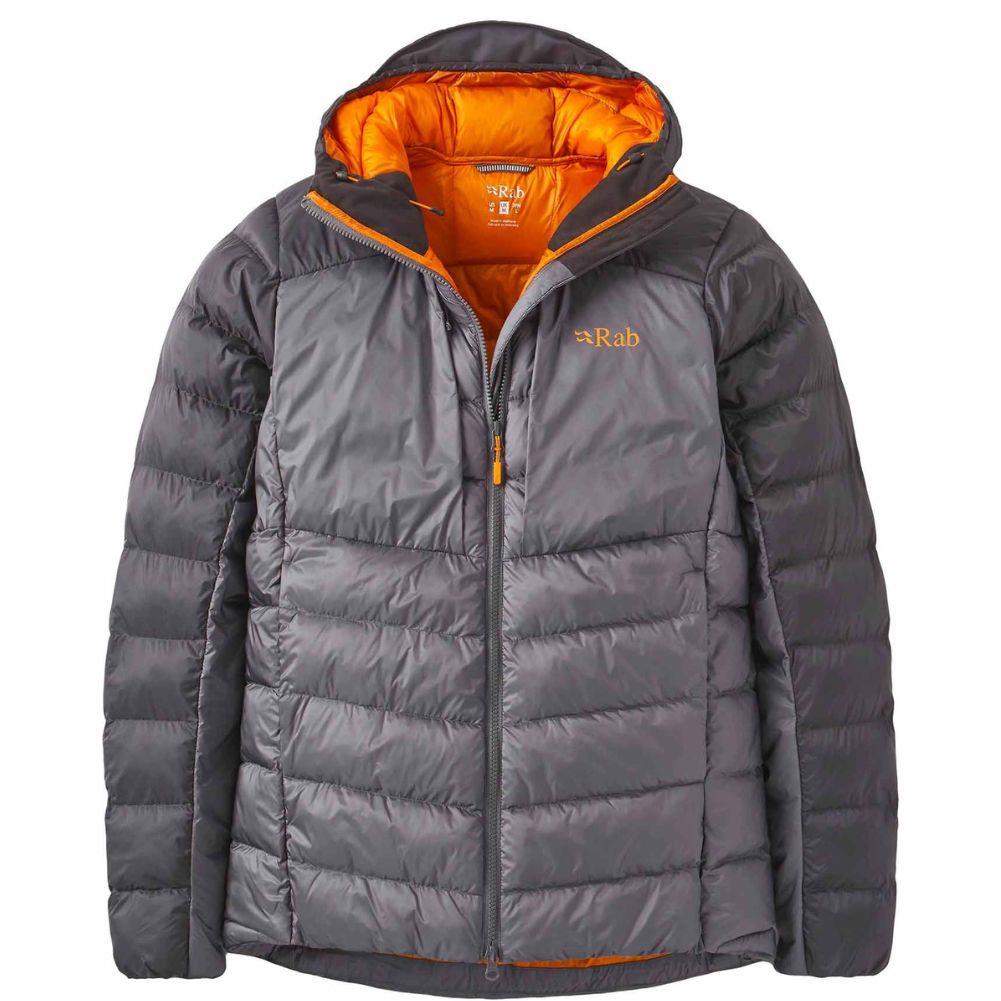 Rab Men's Cirrus Ultra Insulated Hooded Jacket (Anthracite/Graphene)