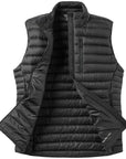 Rab Men's Microlight Down Vest - 2026 (Black) open