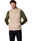 Rab Men's Microlight Down Vest - 2026 (Dark Pebble) male