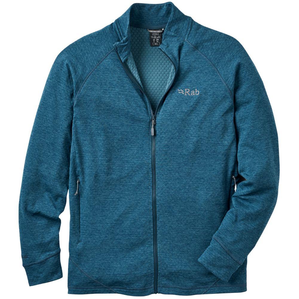 Rab Men's Nexus Jacket (Tempest Blue) open slight