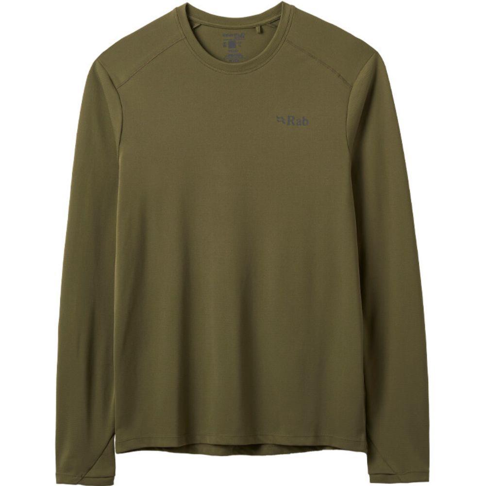 Rab Men's Force LS Tee (Olive)