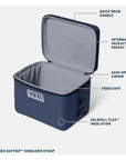 Yeti Daytrip 9L Insulated Box (Pace Purple/Blue) open