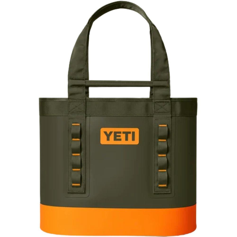 Yeti Camino 35L Carryall Tote Bag (Olive/King Crab Orange)