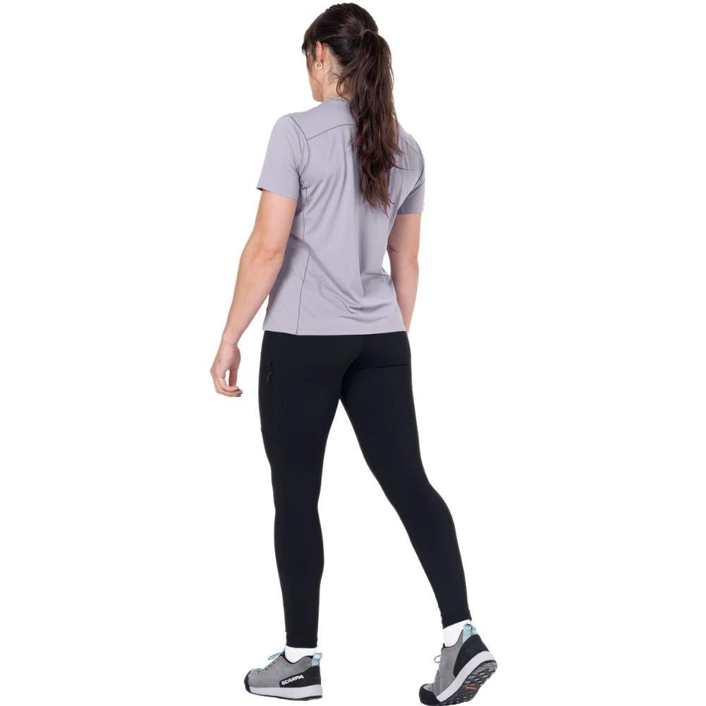 Mountain Equipment Women's Cala Hiking Legging (Black) walk away