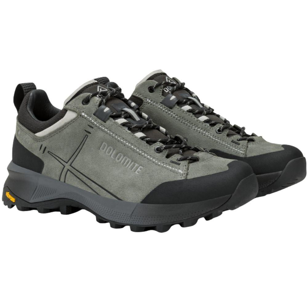 Dolomite Women's Vernale Hike Low GTX Shoe (Silver Green) pair together