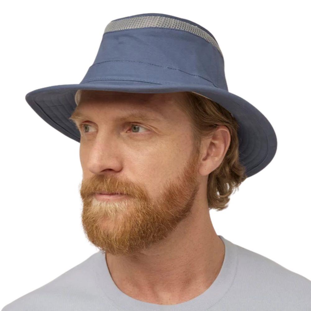 Tilley T5MO Adventure Airflo Hat (Mid Blue) angle man