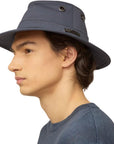 Tilley T5 Adventure Ultralight Hat (Dark Navy) side