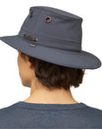 Tilley T5 Adventure Ultralight Hat (Dark Navy) back
