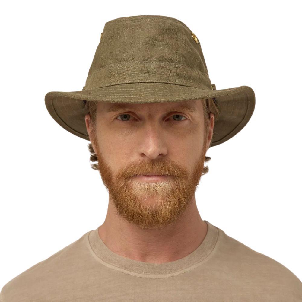 Tilly T5 Adventure Hemp Hat (Olive) front
