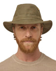 Tilly T5 Adventure Hemp Hat (Olive) front