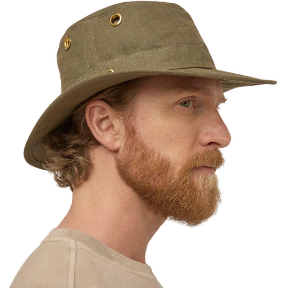 Tilly T5 Adventure Hemp Hat (Olive) side