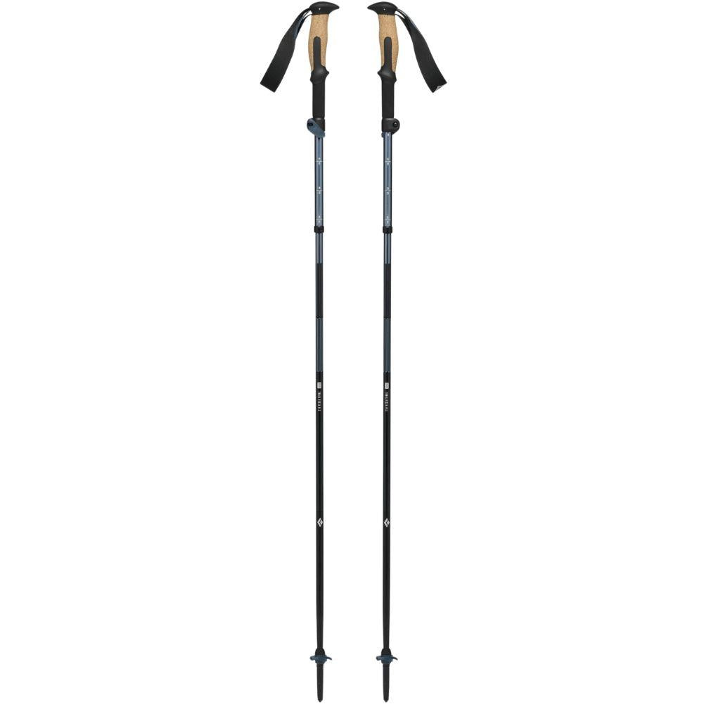 Black Diamond Trail Vista FLZ Trekking Poles - 110cm (Midnight Blue) long
