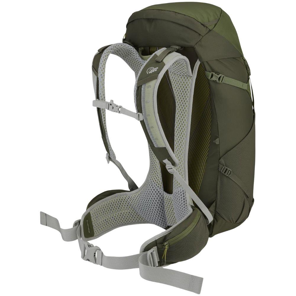 Lowe Alpine AirZone Trail 35L Hiking Pack (Army/Bracken) angle