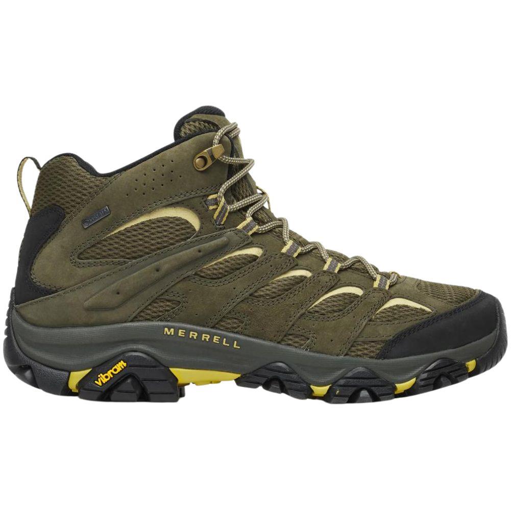 Merrell Men's Moab 3 Mid GORE-TEX Hiking Boots (Loden)