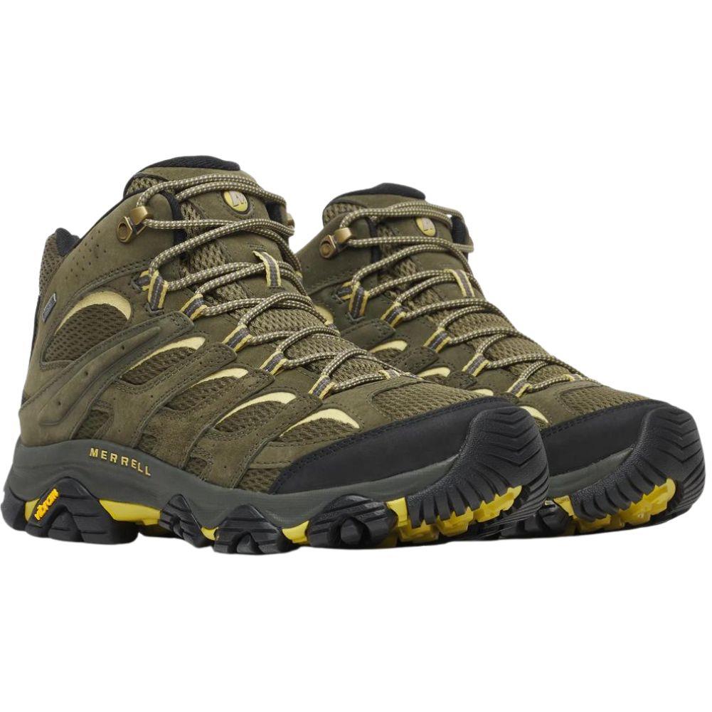 Merrell Men's Moab 3 Mid GORE-TEX Hiking Boots (Loden)