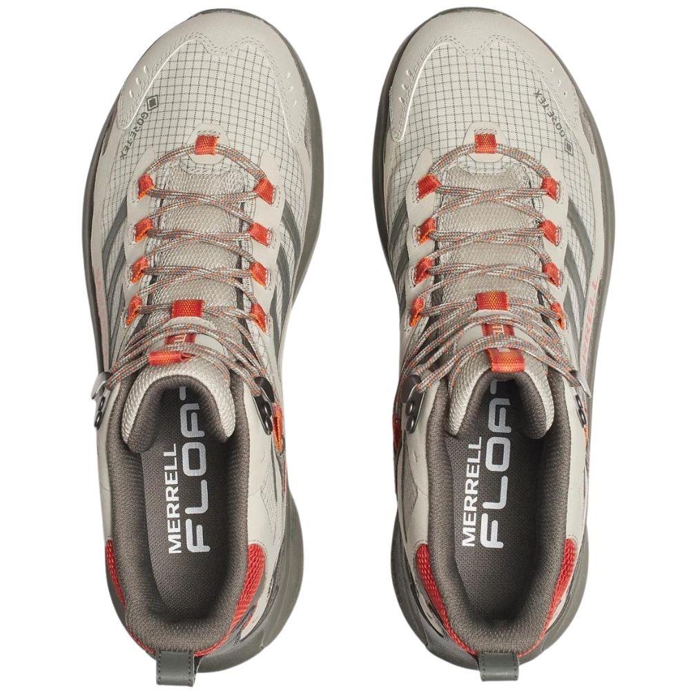 Merrell Men's Moab Speed 2 Mid GORE-TEX Hiking Boot (Diorite/Ember) top