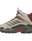 Merrell Men's Moab Speed 2 Mid GORE-TEX Hiking Boot (Diorite/Ember) left