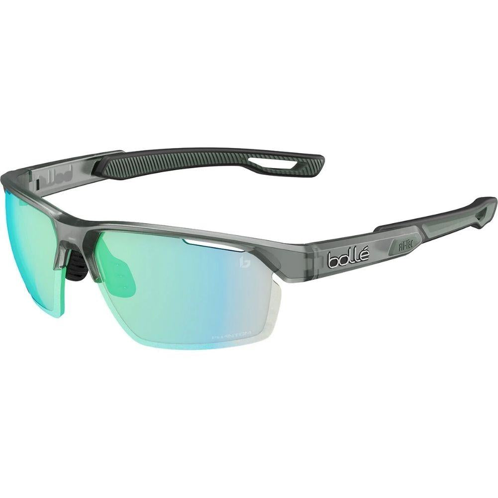 Bollé Victus Pro Sunglasses - Medium (Black Frost/Phantom Clear Green Photochromic)