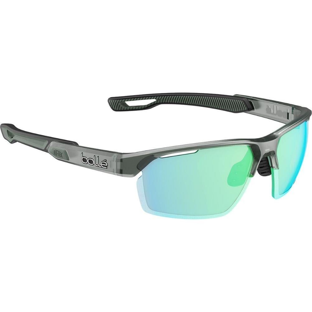 Bollé Victus Pro Sunglasses - Medium (Black Frost/Phantom Clear Green Photochromic) angle