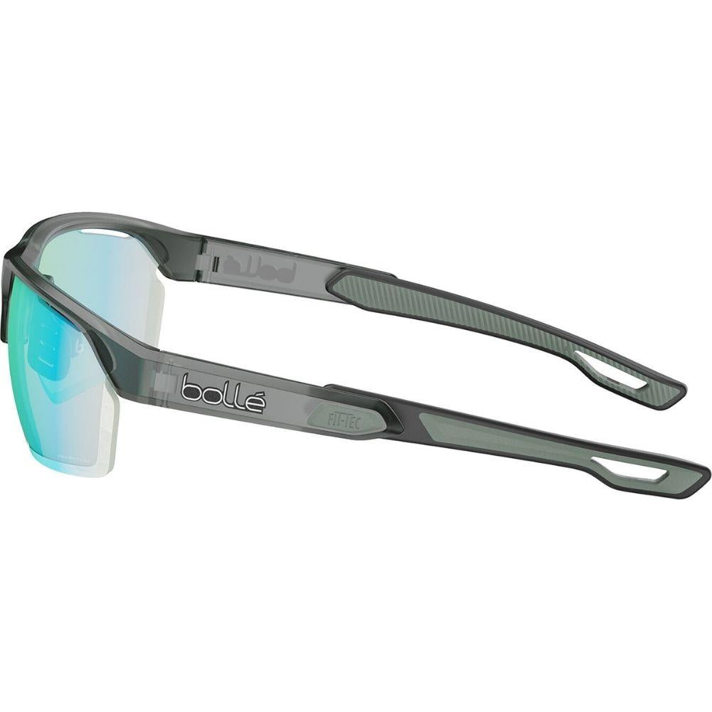 Bollé Victus Pro Sunglasses - Medium (Black Frost/Phantom Clear Green Photochromic) left