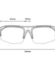 Bollé Bolt 2.0 Sunglasses - Small (Black Matte/Phantom Brown Gun Photochromic) Sizes