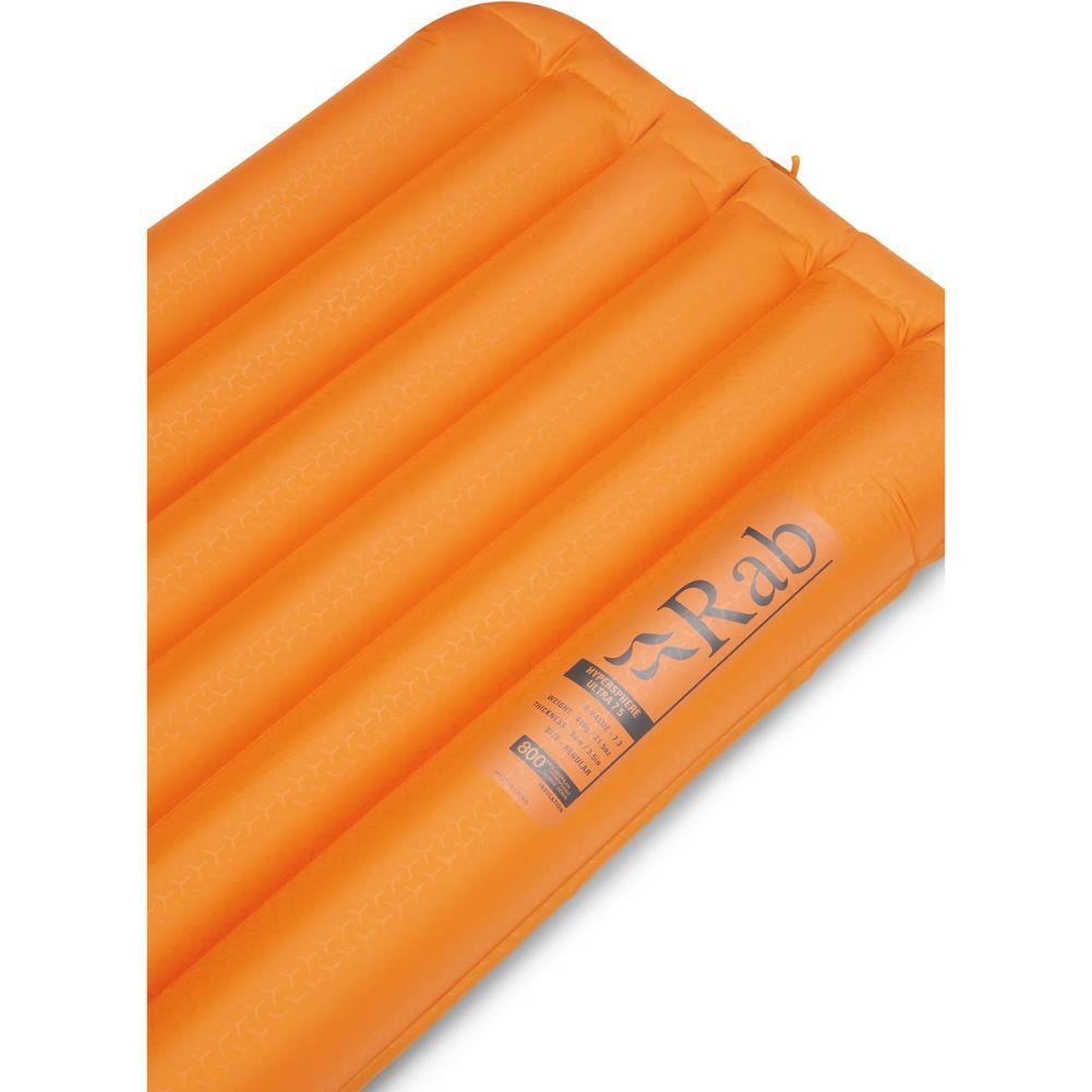 Rab Hypersphere Ultra 7.5 Down Sleep Mat - Long Wide (Marmalade) logo