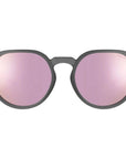 Bollé Merit Sunglasses - Small (Black Crystal Matte/Brown Pink Polarised) Front
