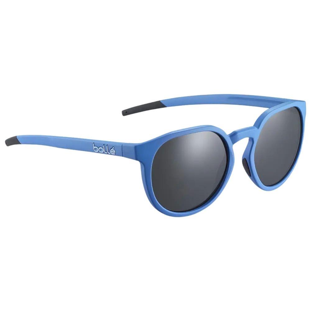 Bollé Merit Sunglasses - Small (Dark Tortoise Matte/Sky Blue Polarised) Side