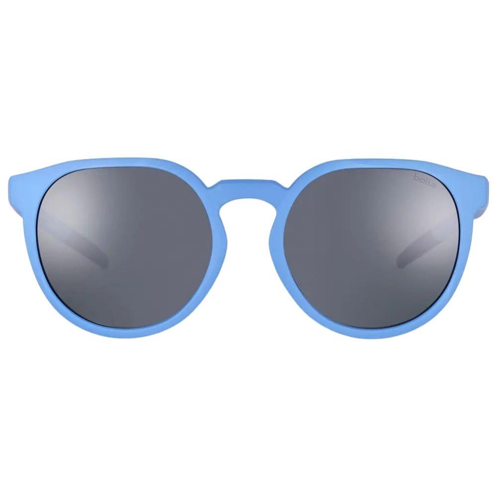 Bollé Merit Sunglasses - Small (Dark Tortoise Matte/Sky Blue Polarised) Front