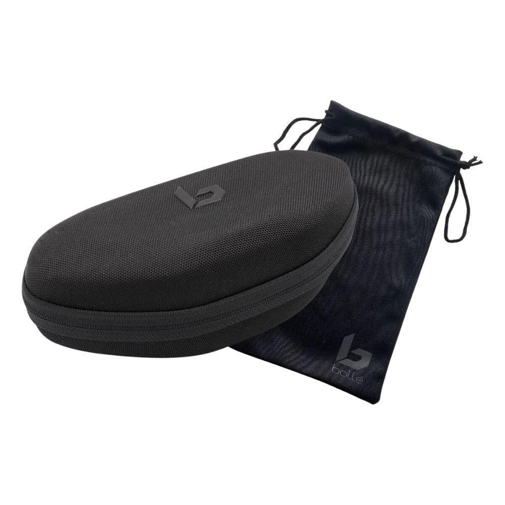 Bollé Icarus Sunglasses - Medium (Titanium Matte/Volt Ultraviolet) Bag