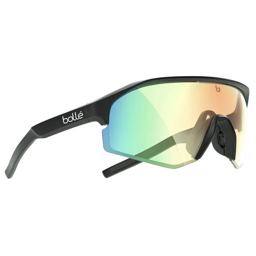 Bollé Lightshifter Sunglasses - Medium (Black Matte/Phantom Clear Green Photochromic) Side
