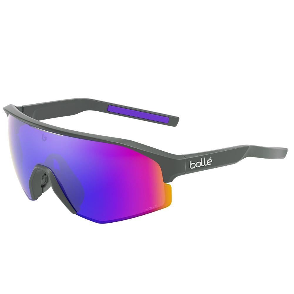 Bollé Lightshifter Sunglasses - Medium (Titanium Matte/Volt Ultraviolet)