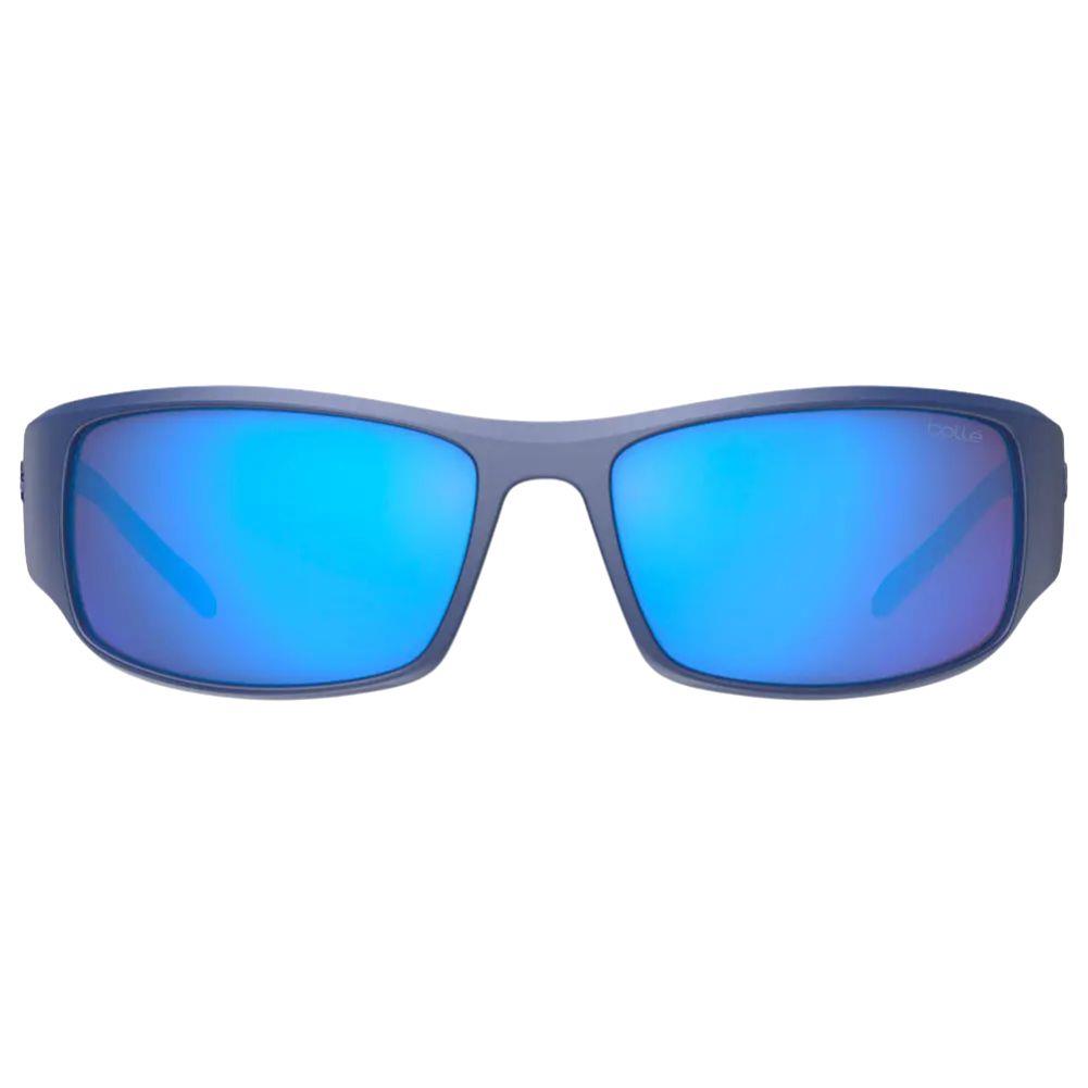 Bollé King Sunglasses - Large (Dark Blue Matte/Brown Blue) Front