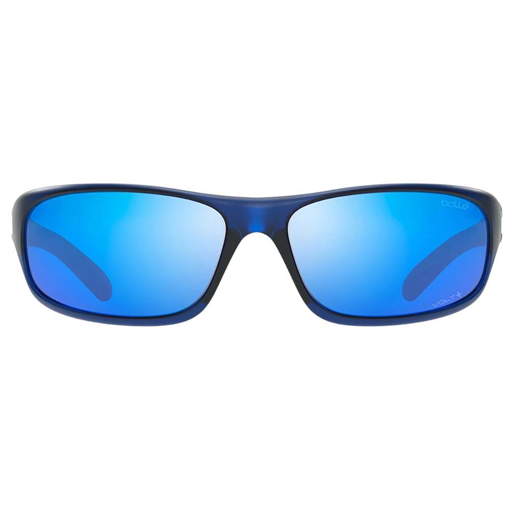 Bollé Anaconda Sunglasses - Medium (Navy Crystal Matte/Volt+ Offshore Polarised) Front