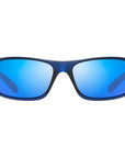 Bollé Anaconda Sunglasses - Medium (Navy Crystal Matte/Volt+ Offshore Polarised) Front