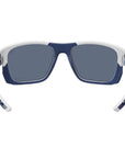 Bollé Airdrift Sunglasses - Medium (White Matte Navy/Volt+Offshore Polarised) Back