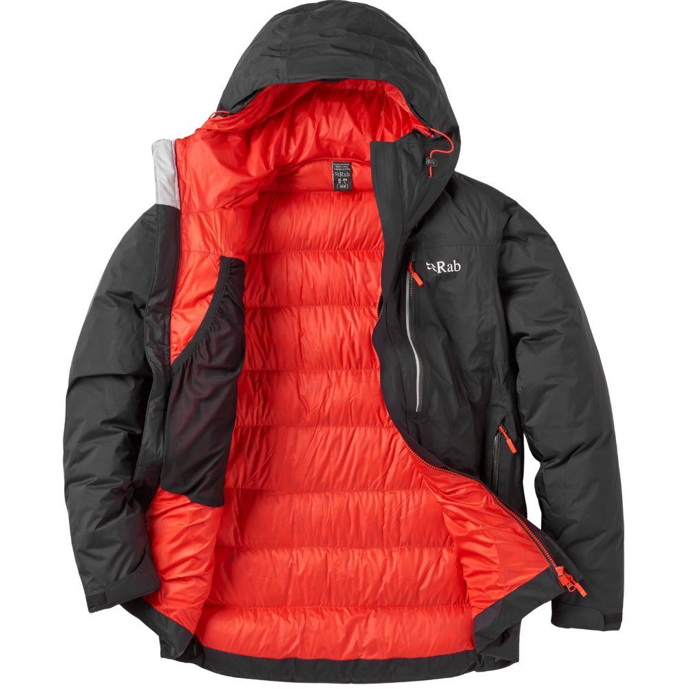 Rab Men's Resolution Waterproof Down Jacket (Black)
