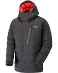 Rab Men's Resolution Waterproof Down Jacket (Black) angle