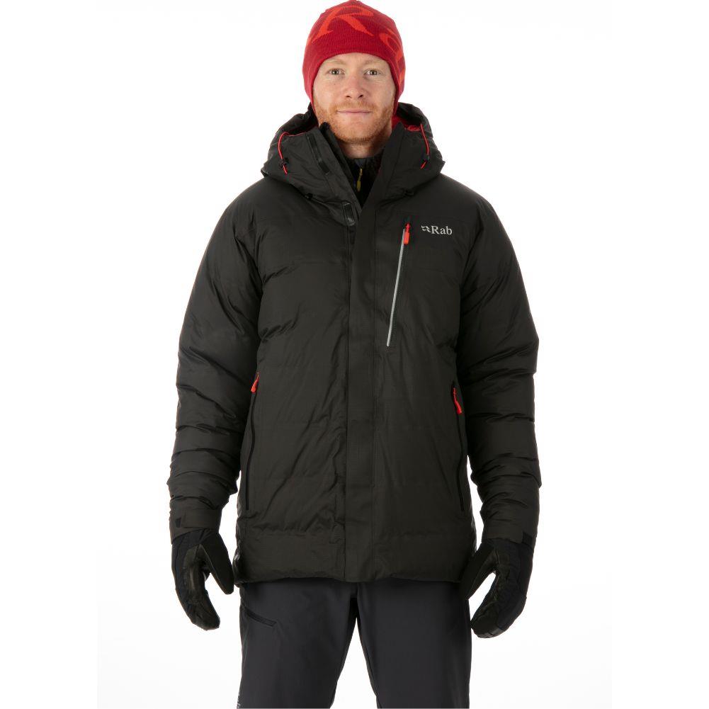 Rab Men's Resolution Waterproof Down Jacket (Black) man