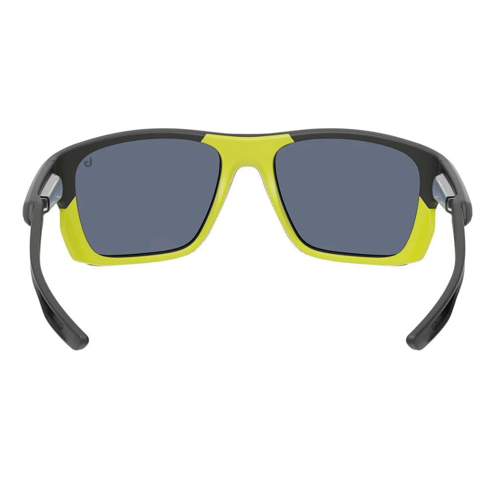 Bollé Airdrift Sunglasses - Medium (Black Matte Acid/Sky Blue Polarised) Back