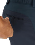 Rab Men's Torque Mountain Shorts - 8" (Tempest Blue/Deep Ink) zip