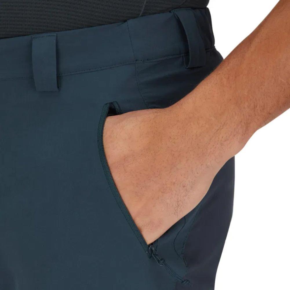 Rab Men's Torque Mountain Shorts - 8" (Tempest Blue/Deep Ink) hand
