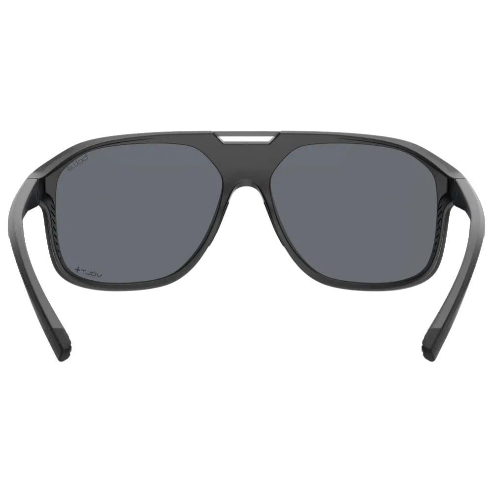 Bollé Arcadia Sunglasses - Large (Black Matte/Volt+ Cold White Polarised) Back