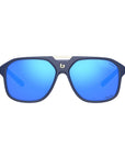 Bollé Arcadia Sunglasses - Large (Dark Blue Matte/Volt+Offshore Polarised)