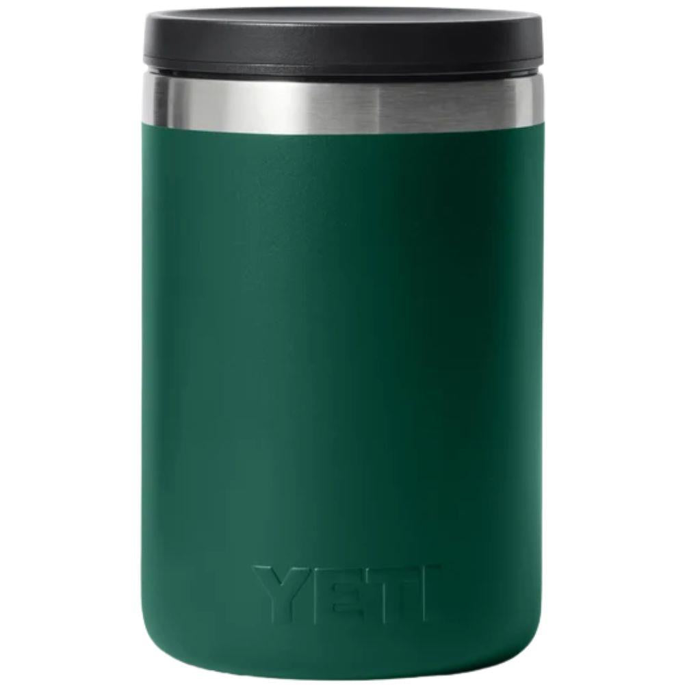 Yeti Rambler 16 oz (473 ml) Insulated Food Jar (Black Forest Green) back