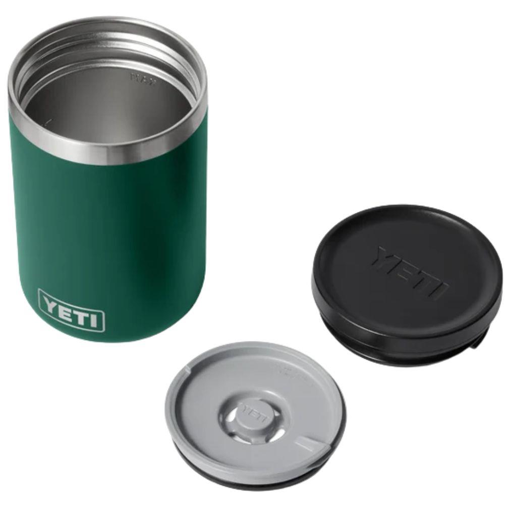 Yeti Rambler 16 oz (473 ml) Insulated Food Jar (Black Forest Green) lids 