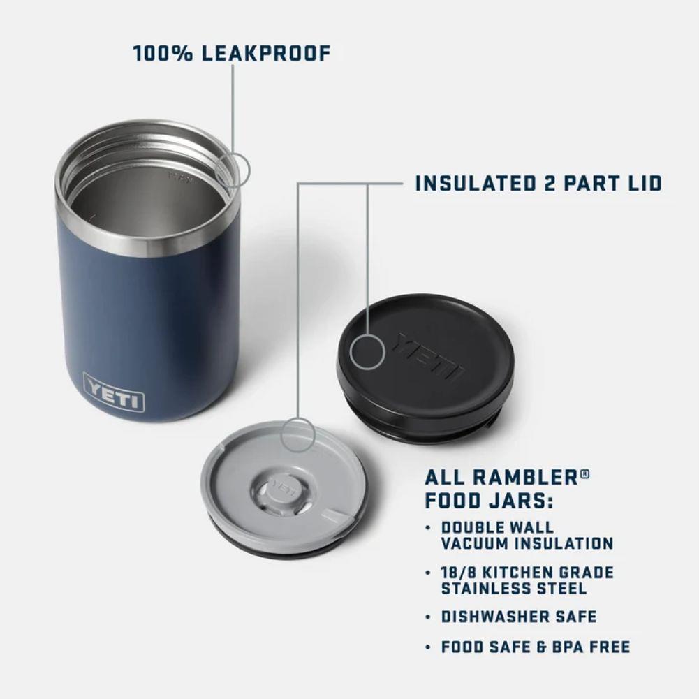 Yeti Rambler 16 oz (473 ml) Insulated Food Jar (Black Forest Green) info 
