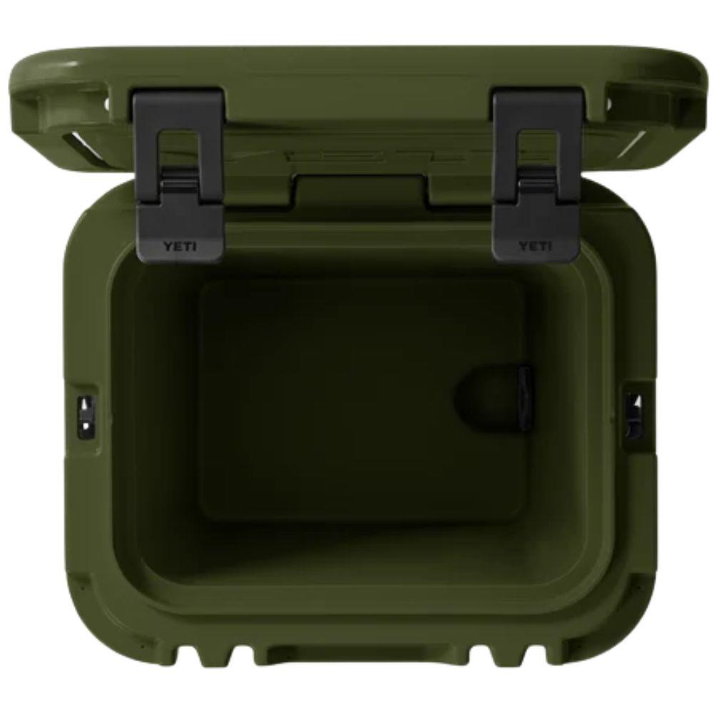 Yeti Roadie 24 Cool Box 2.0 (Olive) open